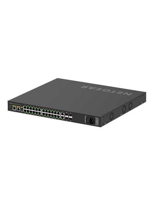 NETGEAR GSM4230P-100EUS switch-uri Gestionate L2 L3 Gigabit Ethernet (10 100 1000) Power over Ethernet (PoE) Suport 1U Negru