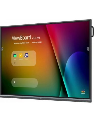 Viewsonic IFP6550-5F interactive whiteboard 165,1 cm (65") 3840 x 2160 Pixel Ecran tactil Negru HDMI