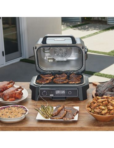 Ninja OG850EU grătar grill Electrice Negru, Gri 1700 W