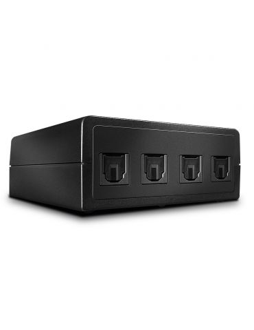 Lindy 70437 comutatoare audio Negru - Tik.ro