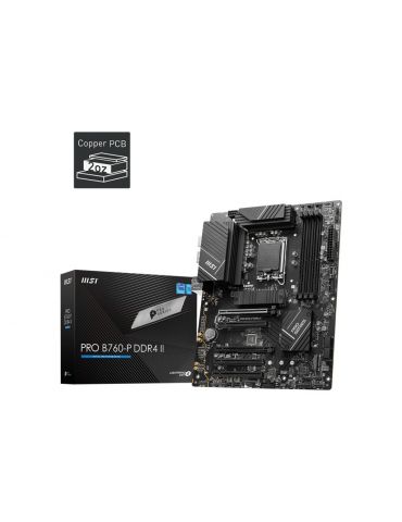 MSI PRO B760-P DDR4 II plăci de bază Intel B760 LGA 1700 ATX - Tik.ro