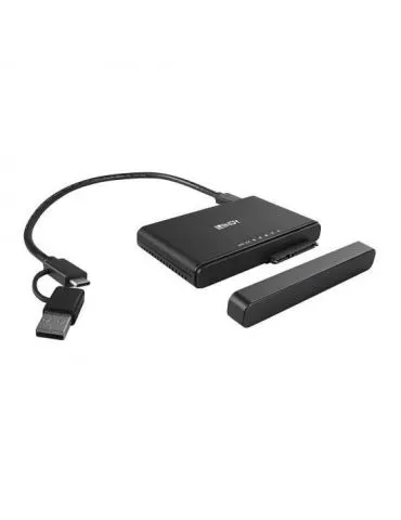 Lindy 43359 stație docking driver stocare USB 3.2 Gen 2 (3.1 Gen 2) Type-C Negru - Tik.ro