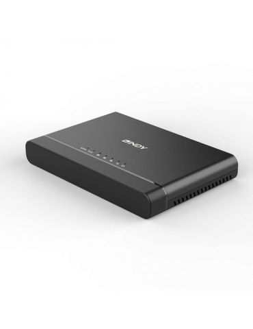 Lindy 43359 stație docking driver stocare USB 3.2 Gen 2 (3.1 Gen 2) Type-C Negru