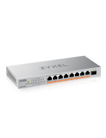 Zyxel XMG-108HP Fara management 2.5G Ethernet (100 1000 2500) Power over Ethernet (PoE) Suport - Tik.ro