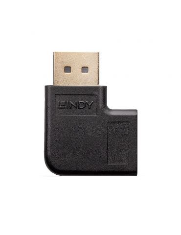 Lindy 41333 adaptor mufă cablu DisplayPort Negru