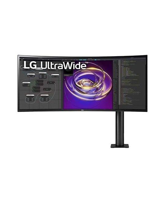 LG 34WP88CP-B monitoare LCD 86,4 cm (34") 3440 x 1440 Pixel UltraWide Quad HD Negru