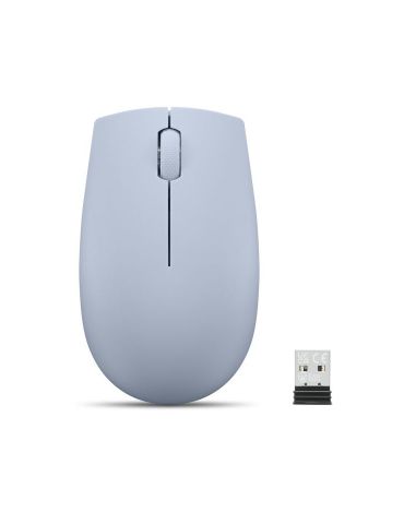 Lenovo 300 Wireless Compact Maus Kabellos Optisch Blau 3 Tasten 1000 dpi mouse-uri Ambidextru RF fără fir Optice - Tik.ro
