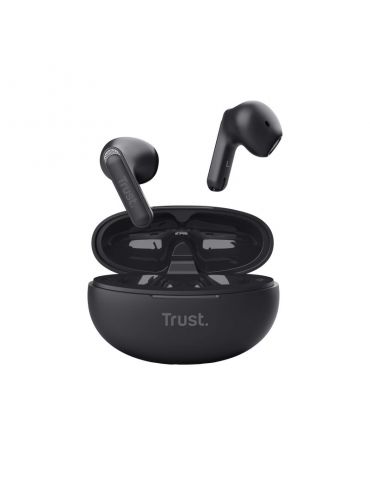 Trust Yavi Căști True Wireless Stereo (TWS) În ureche Apeluri Muzică USB tip-C Bluetooth Negru