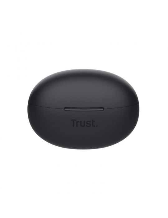 Trust Yavi Căști True Wireless Stereo (TWS) În ureche Apeluri Muzică USB tip-C Bluetooth Negru