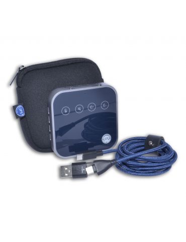 JPL Convey telefoane cu difuzor Telefon mobil PC USB 2.0 Albastru, Argint