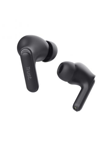 Trust Yavi Căști True Wireless Stereo (TWS) În ureche Apeluri Muzică USB tip-C Bluetooth Negru