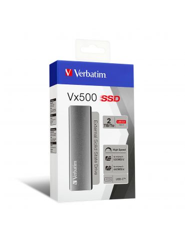 Verbatim Vx500 2 TB Argint