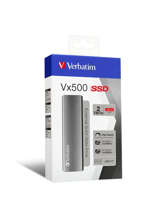 Verbatim Vx500 2 TB Argint
