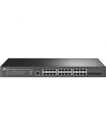 TP-Link JetStream TL-SG3428XPP-M2 switch-uri Gestionate L2+ 2.5G Ethernet (100 1000 2500) Power over Ethernet (PoE) Suport 1U - Tik.ro