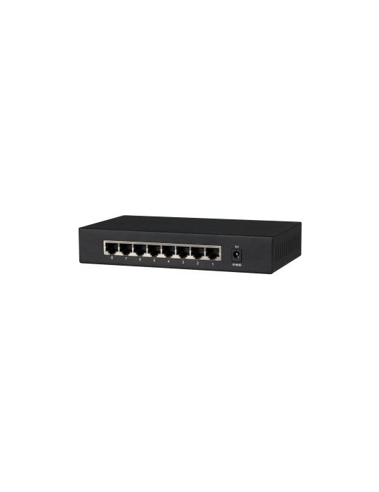 Dahua Technology PFS3008-8GT switch-uri Fara management L2 Gigabit Ethernet (10 100 1000) Negru