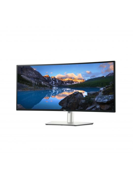 DELL UltraSharp U3425WE monitoare LCD 86,7 cm (34.1") 3440 x 1440 Pixel Wide Quad HD Negru, Argint
