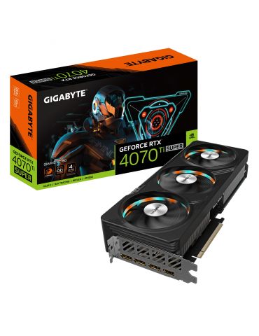Gigabyte GAMING GeForce RTX 4070 Ti SUPER OC 16G NVIDIA 16 Giga Bites GDDR6X - Tik.ro