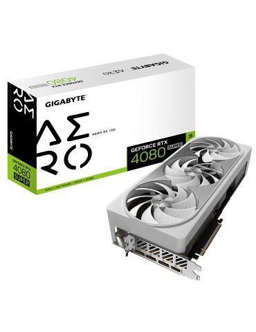 Gigabyte AERO GeForce RTX 4080 SUPER OC 16G NVIDIA 16 Giga Bites GDDR6X - Tik.ro