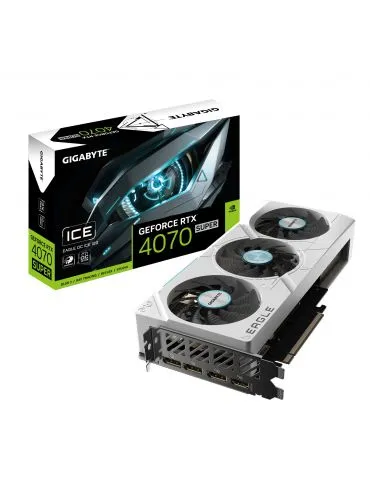 Gigabyte EAGLE GeForce RTX 4070 SUPER OC ICE NVIDIA 12 Giga Bites GDDR6X