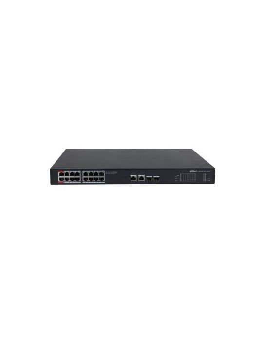 Dahua Technology PoE PFS3220-16GT-240 switch-uri Fara management L2 Gigabit Ethernet (10 100 1000) Power over Ethernet (PoE)