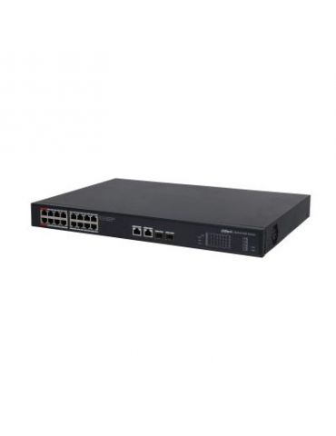 Dahua Technology PoE PFS3220-16GT-240 switch-uri Fara management L2 Gigabit Ethernet (10 100 1000) Power over Ethernet (PoE)