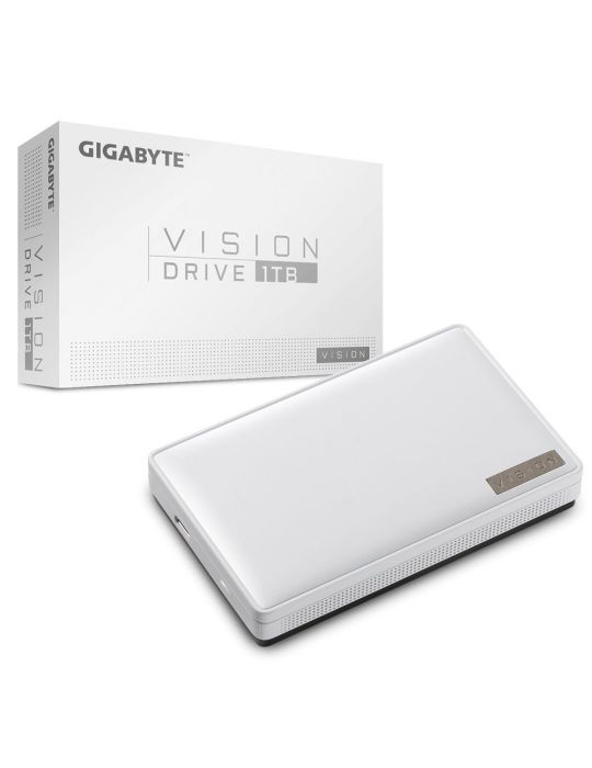 Gigabyte Vision Drive 1TB Negru, Alb