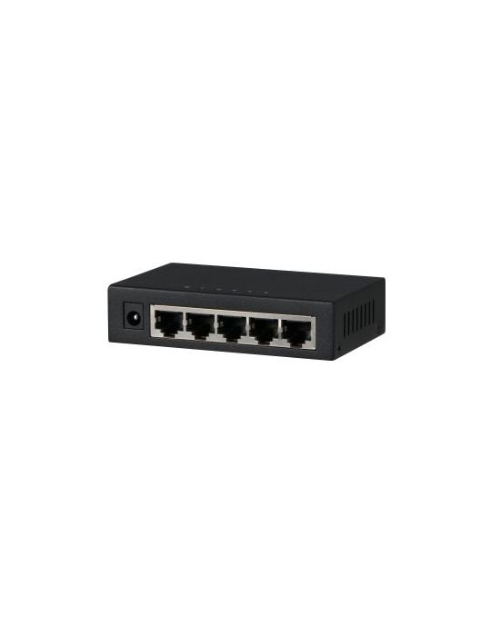 Dahua Technology PFS3005-5GT switch-uri Fara management L2 Gigabit Ethernet (10 100 1000) Negru