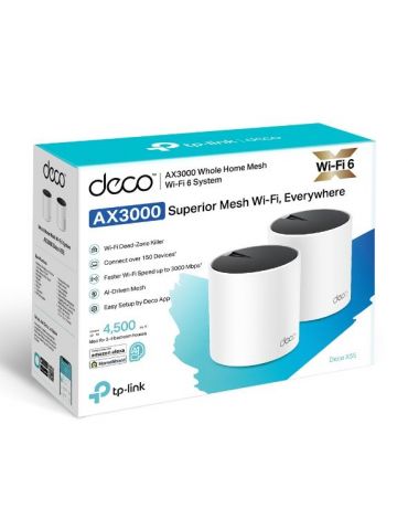 TP-Link AX3000 Bandă dublă (2.4 GHz  5 GHz) Wi-Fi 6 (802.11ax) Alb 3 Intern