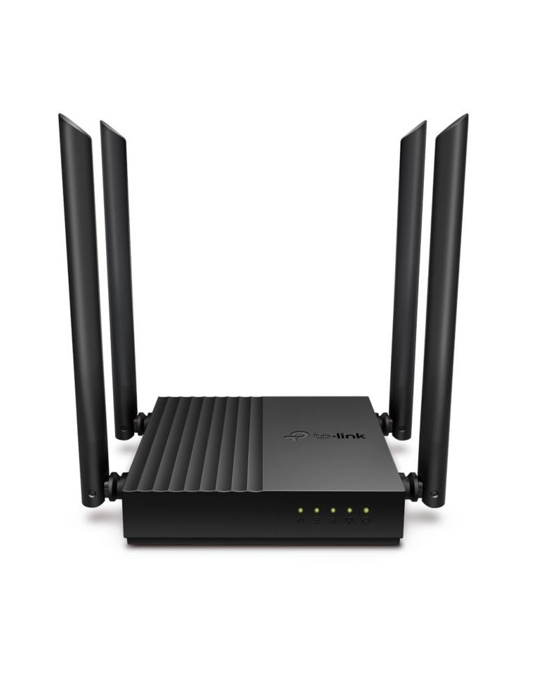 Bridges & Routers TP-Link ARCHER A64 router wireless Gigabit Ethernet Bandă dublă (2.4 GHz/ 5 GHz) Negru