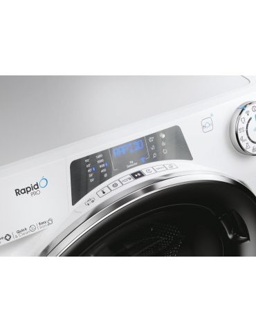 Candy RapidÓ PRO RP 4116BWMBC 1-S mașini de spălat Încărcare frontală 11 kilograme 1400 RPM Alb
