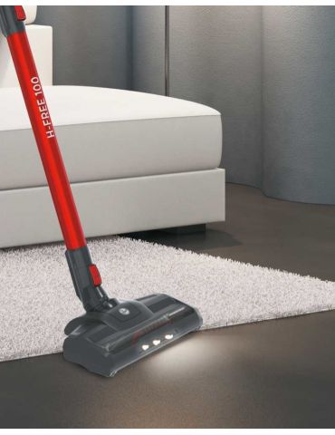 Hoover HF122GPT 011 Aspirator vertical Baterie Usca Ciclonică, Material Fără sac 0,9 L 170 W Titan