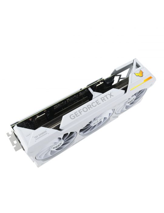 ASUS TUF Gaming TUF-RTX4070TIS-O16G-WHITE-GAMING NVIDIA GeForce RTX 4070 Ti SUPER 16 Giga Bites GDDR6X