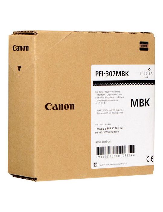 Canon PFI-307MBK cartușe cu cerneală Original Negru
