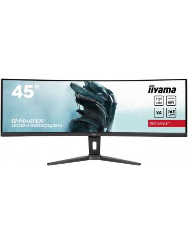 iiyama G-MASTER RED EAGLE CURVED monitoare LCD 114,3 cm (45") 5120 x 1440 Pixel Dual QHD LED Negru - Tik.ro