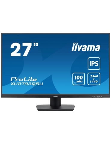 iiyama ProLite XU2793QSU-B6 monitoare LCD 68,6 cm (27") 2560 x 1440 Pixel Wide Quad HD LED Negru - Tik.ro