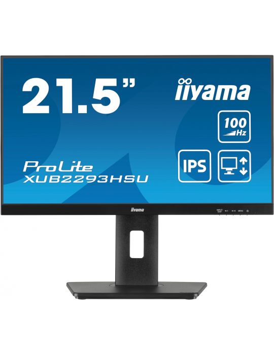 iiyama ProLite XUB2293HSU-B6 monitoare LCD 54,6 cm (21.5") 1920 x 1080 Pixel Full HD LED Negru