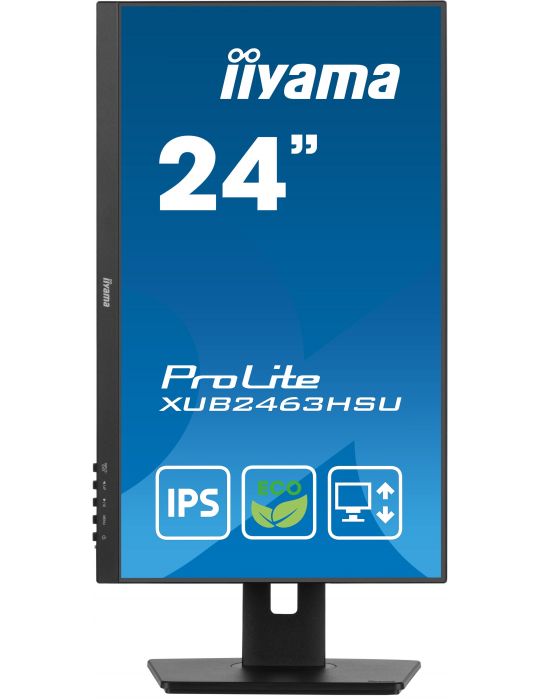 iiyama ProLite XUB2463HSU-B1 monitoare LCD 61 cm (24") 1920 x 1080 Pixel Full HD LED Negru