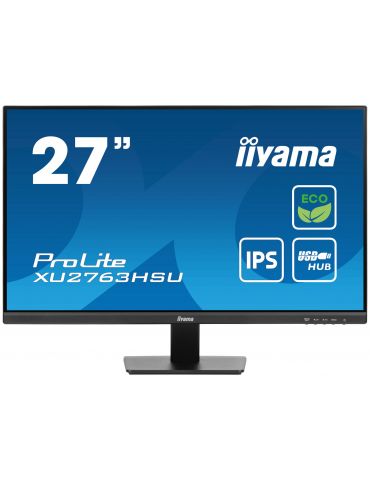 iiyama ProLite XU2763HSU-B1 monitoare LCD 68,6 cm (27") 1920 x 1080 Pixel Full HD LED Negru - Tik.ro