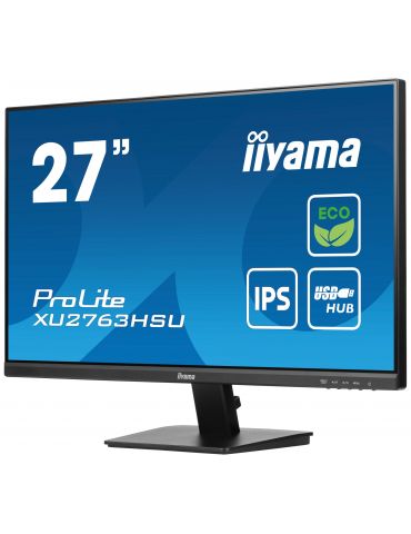 iiyama ProLite XU2763HSU-B1 monitoare LCD 68,6 cm (27") 1920 x 1080 Pixel Full HD LED Negru