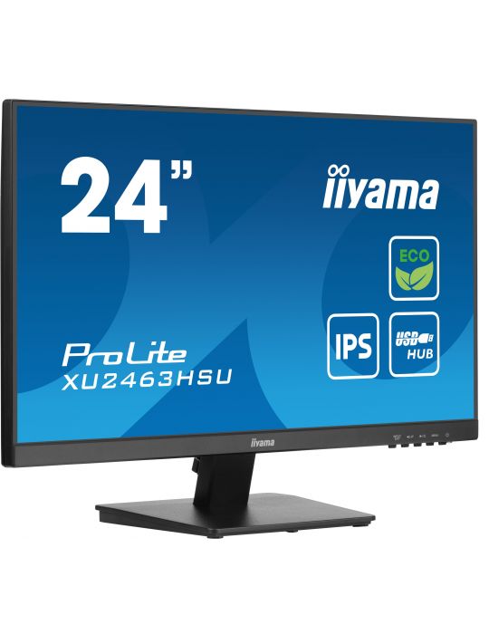iiyama ProLite XU2463HSU-B1 monitoare LCD 60,5 cm (23.8") 1920 x 1080 Pixel Full HD LED Negru