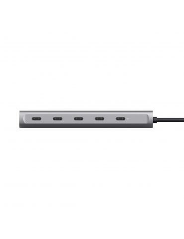 Trust Halyx USB 3.2 Gen 1 (3.1 Gen 1) Type-C Argint