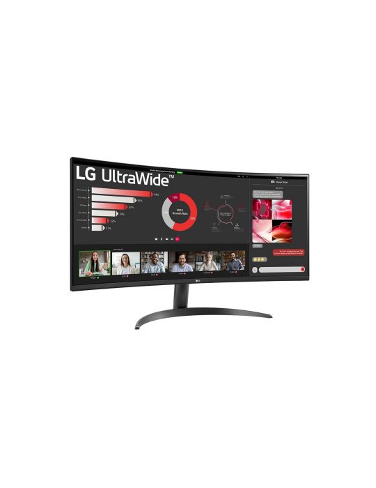 LG 34WR50QC-B monitoare LCD 86,4 cm (34") 3440 x 1440 Pixel UltraWide Quad HD Negru