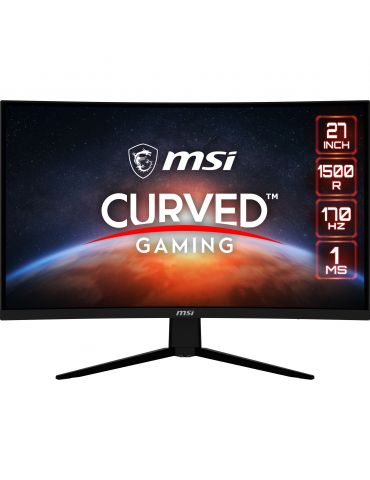 MSI G273CQ monitoare LCD 68,6 cm (27") 2560 x 1440 Pixel Full HD Negru - Tik.ro