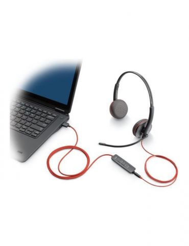 Poly Blackwire 3225 - headset - Tik.ro