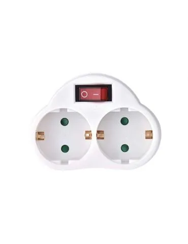 Stecher dublu cu contact... - Tik.ro