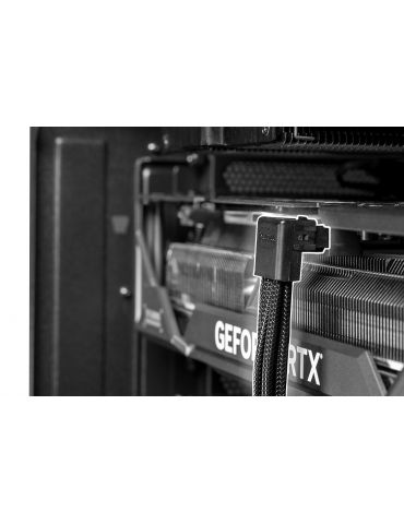 be quiet! 12V-2x6   12VHPWR 90° Cable PCI-E 0,7 m