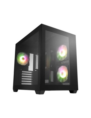 FSP CMT380 Midi Tower Negru - Tik.ro
