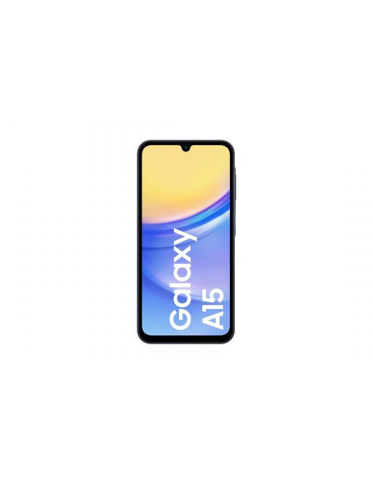 Samsung Galaxy A15 16,5 cm (6.5") Dual SIM hibrid Android 14 4G USB tip-C 4 Giga Bites 128 Giga Bites 5000 mAh Negru, Albastru