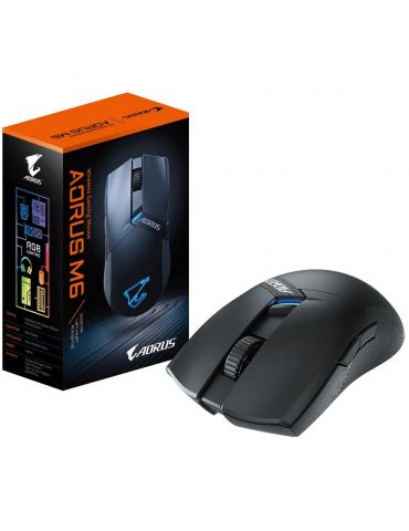 Gigabyte AORUS M6 mouse-uri Ambidextru USB tip-C Optice 26000 DPI