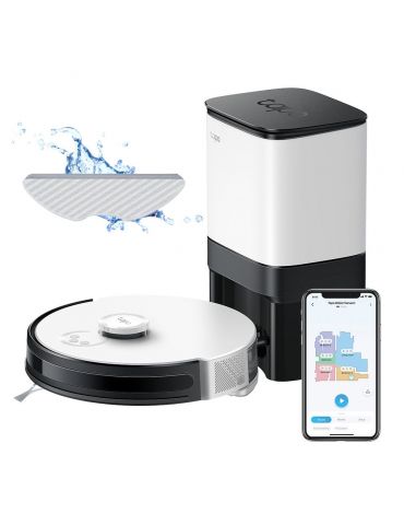 TP-Link Tapo RV30 Plus aspiratoare robot 4,4 L Fără sac Negru, Gri, Alb